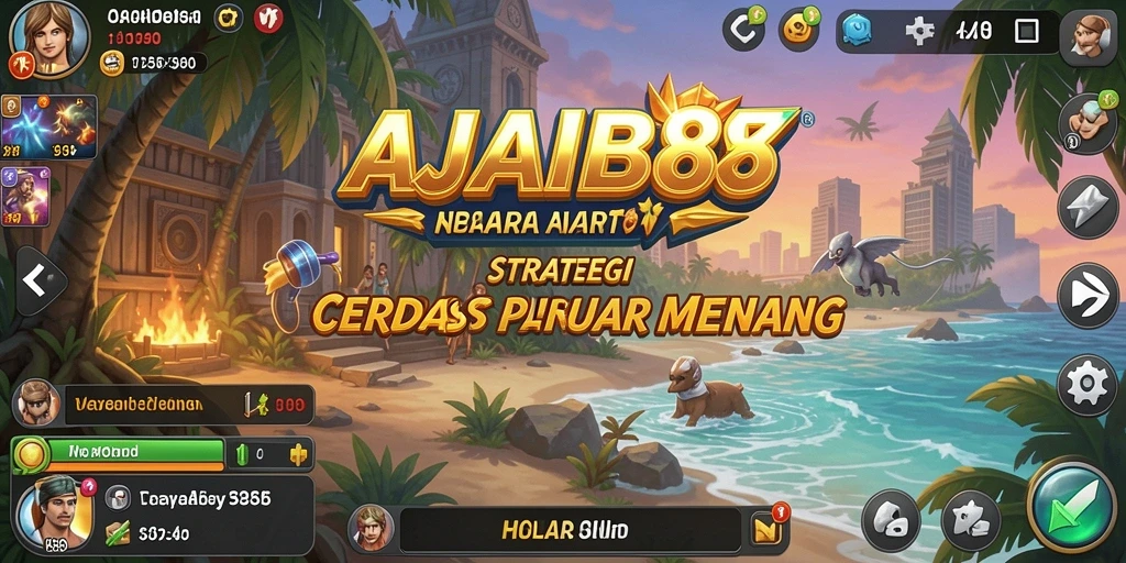 Tampilan menakjubkan dari gameplay AJAIB88 yang strategis.
