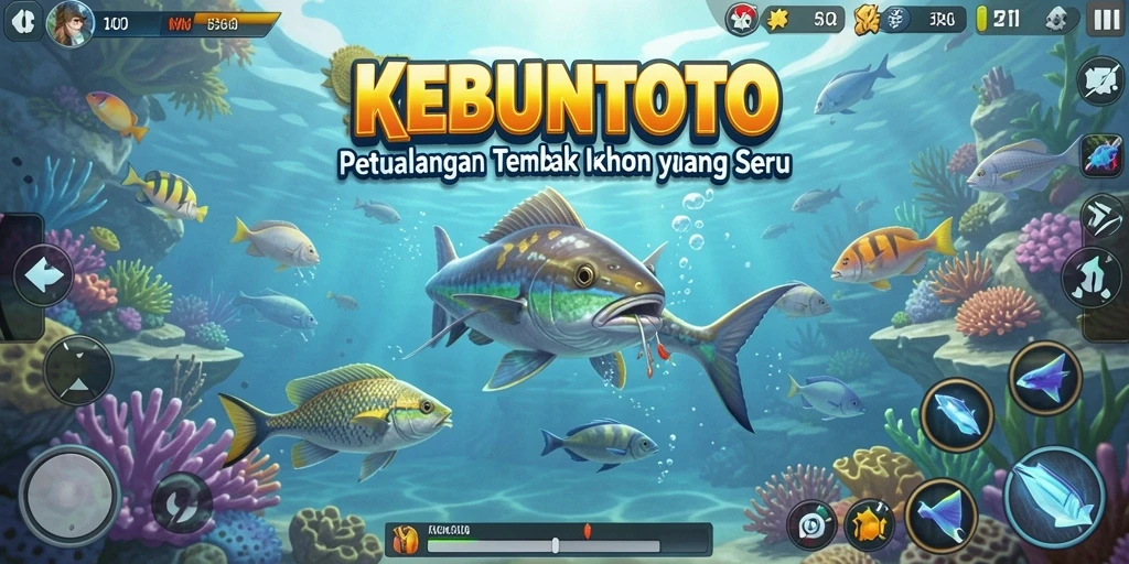 Tangkapan ikan yang seru di dalam KEBUNTOTO.